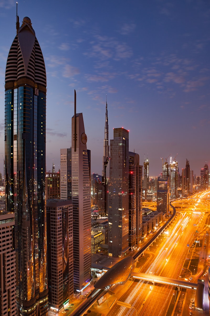 Dubai business district